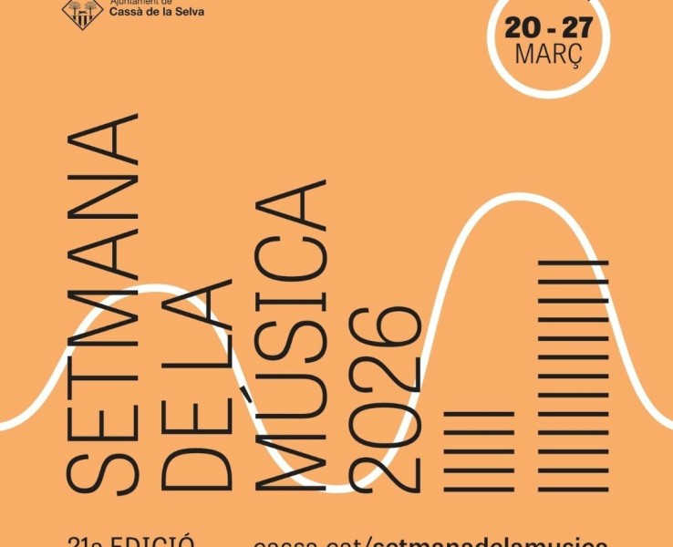 Cassà, terra de músics, celebra la 21a Setmana de la Música