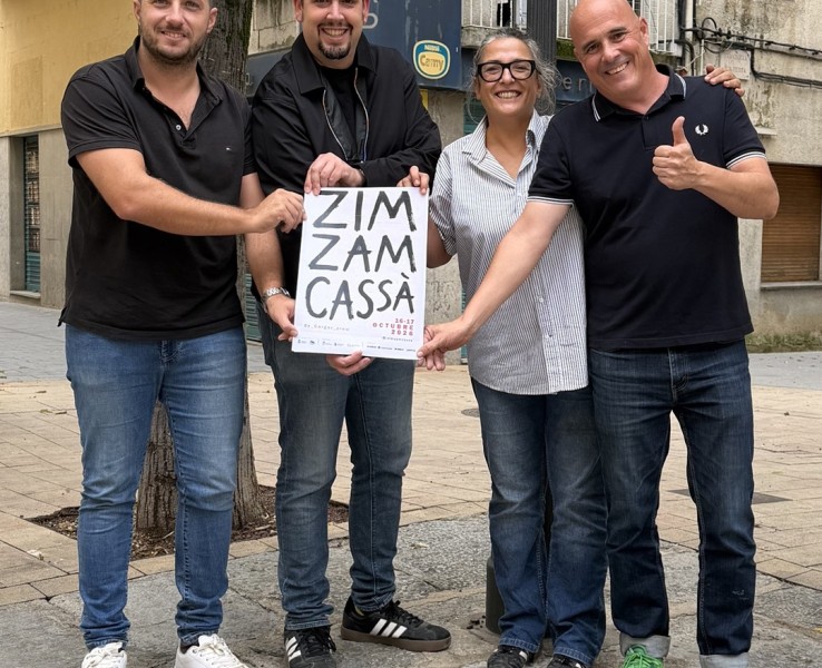 Arriba Zim Zam Cassà, el primer Festival d’art urbà al municipi