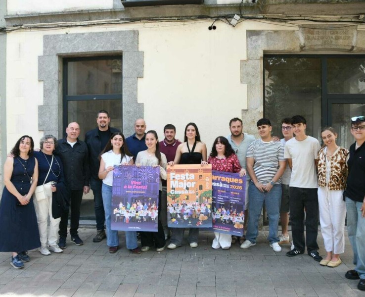 Música, tradició i activitats per a tothom protagonitzen la Festa Major de Cassà 2026