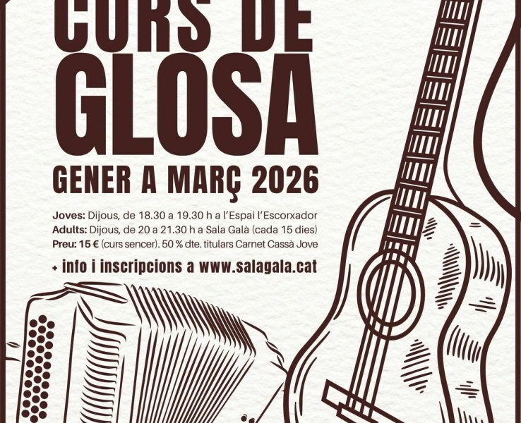 Cassà estrena un curs d’iniciació a la Glosa per a joves i adults