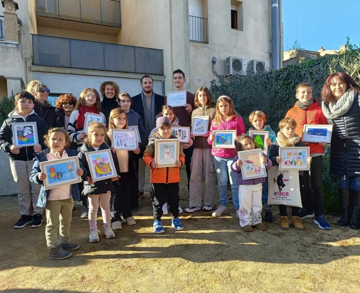 Entrega de premis del concurs de Nadales i el de guarniment de balcons, finestres i aparadors